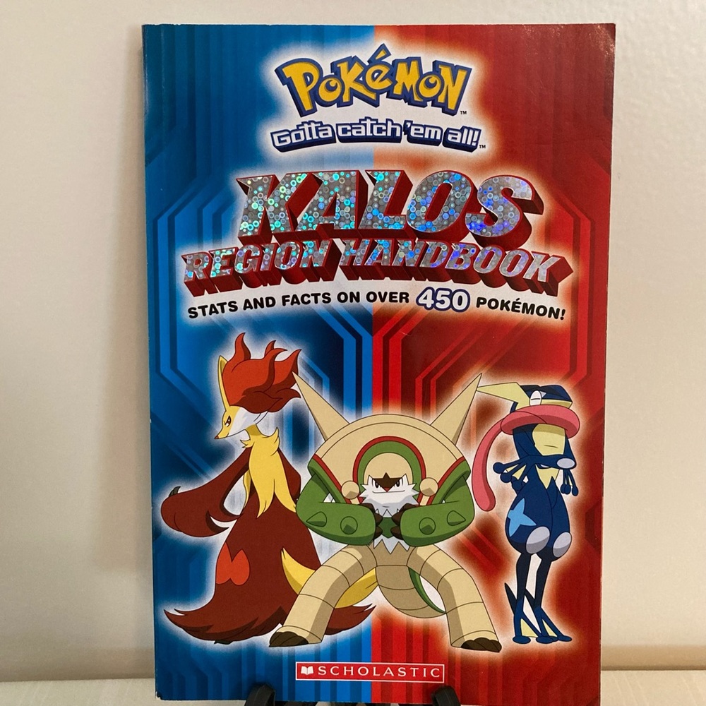 Kalos Region Handbook (Pokémon) 2014 Stats & Facts